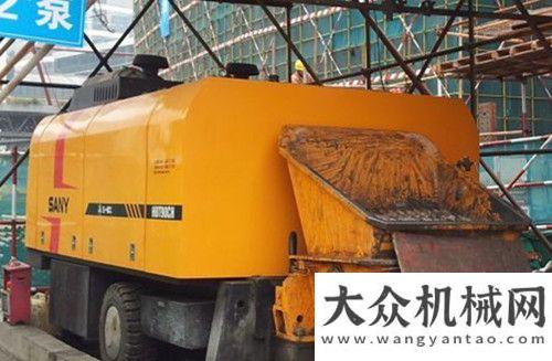 樹(shù)行業(yè)標(biāo)桿三一超高壓拖泵顯神威 助廣州東塔破500米大關(guān)砂場(chǎng)精