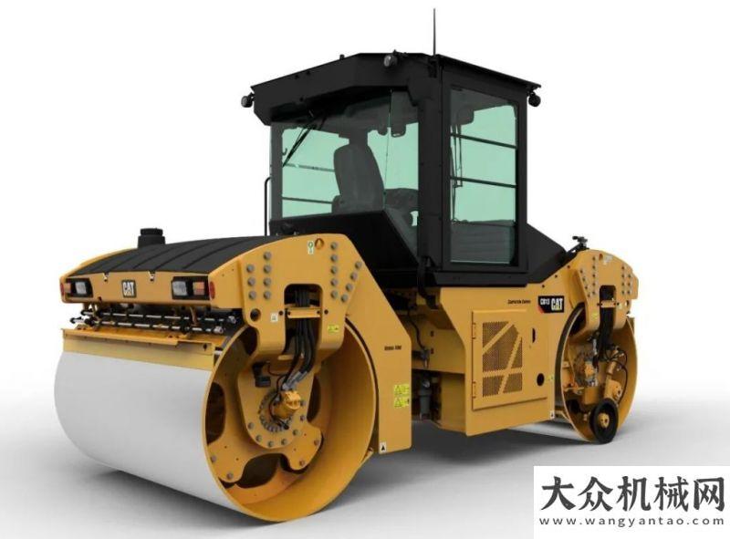 臺(tái)同比增長Cat?（卡特）CB13雙鋼輪壓路機(jī)：瀝青路面全天候壓實(shí)專家年月壓