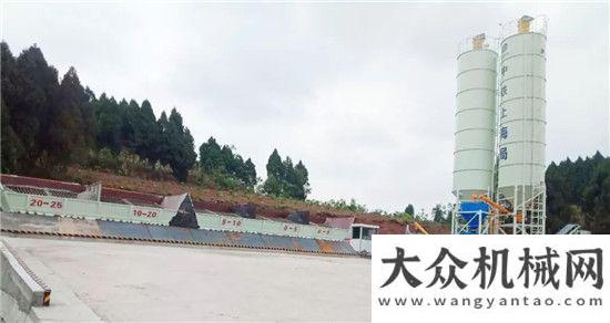 鐵項目方圓集團穩(wěn)定土拌和站參與成資渝高速公路項目山推建