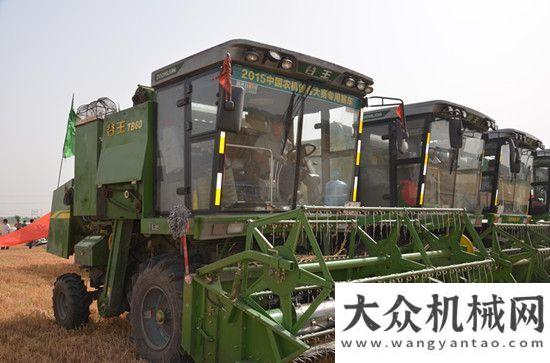 战三夏麦收中联重科谷王收割机领衔河北三夏麦收国内首