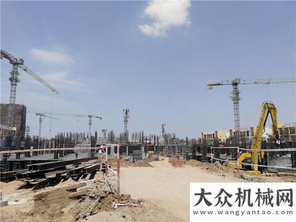 獲市場追捧丨中聯(lián)重科塔機(jī)助建柬埔寨國際商城 高效施工獲客戶贊賞中聯(lián)塔