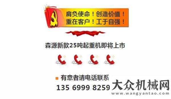 排行榜發(fā)布千錘百煉——森源新款25噸吊車3000多次檢測，鑄就匠心品質(zhì)年工程