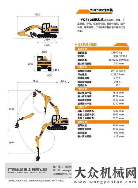 玉柴伐木機(jī)迅猛霸氣