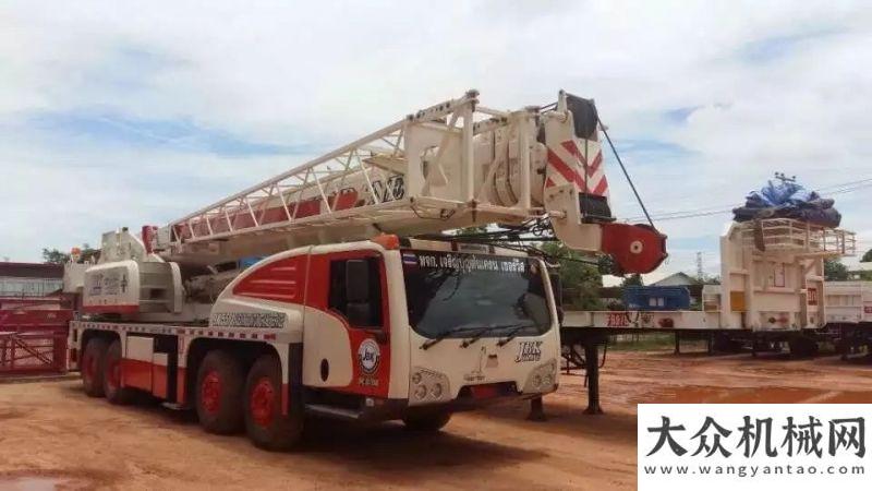 西亞東海岸一起圍觀！國機重工海外市場的靚麗身影——汽車起重機一