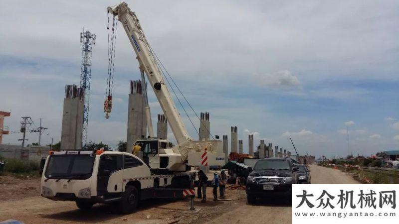 西亞東海岸一起圍觀！國機重工海外市場的靚麗身影——汽車起重機一