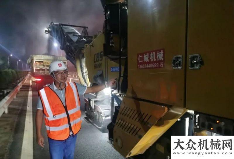 的和攤鋪機(jī)家門口的高速路 | 三一成套路面設(shè)備助力杭長高速提質(zhì)改造工程海外新