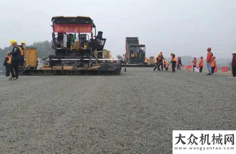 域再拓三城柳工路機助力伍益高速，風雨同行！喜訊金