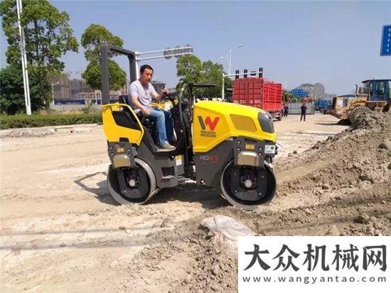 得未來市場諾森RD27壓路機(jī)助力揚(yáng)州道路江蘇泛