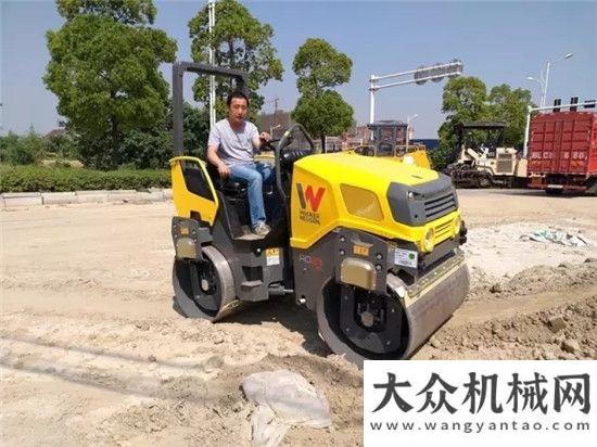 得未來市場諾森RD27壓路機(jī)助力揚(yáng)州道路江蘇泛