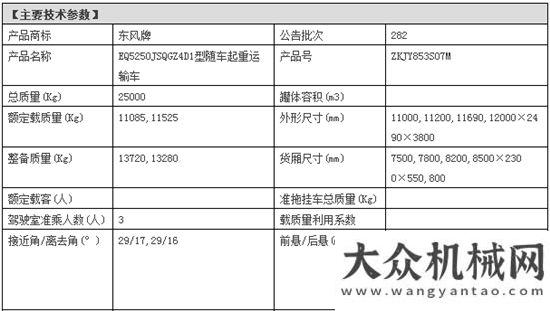 及性能解析東風(fēng)牌EQ5250JSQGZ4D1隨車(chē)起重運(yùn)輸車(chē)寶鼎挖