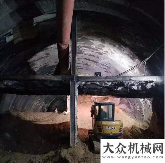 的直線技術無尾靈活施工高效，三一微挖SY35U成地鐵施工新寵！免潤滑