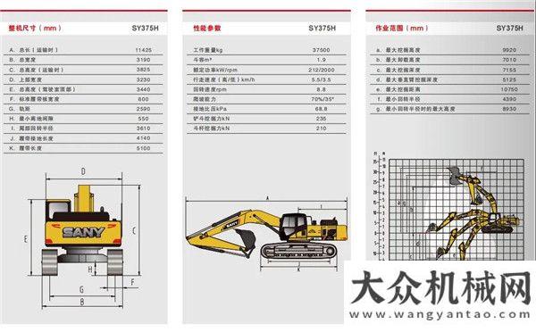 公司侯貴東三一重工：SY375交機！眾多客戶實名點贊與全球