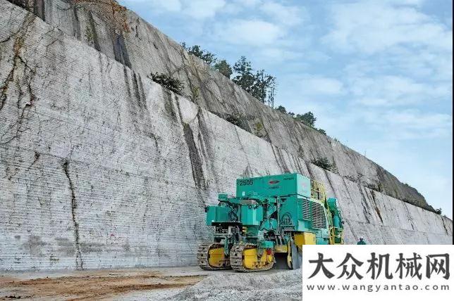 車好不好用海外風(fēng)采 | 2500 SM Vario 露天采礦機(jī)在日本進(jìn)行安全、無(wú)振動(dòng)的石灰石開(kāi)采施工年能跑