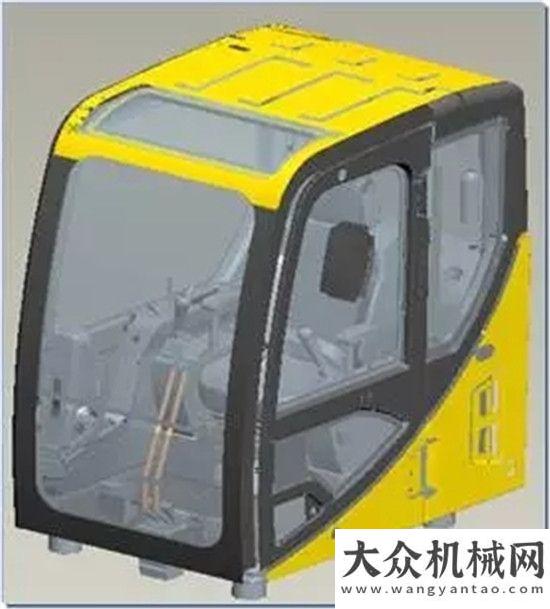 車就能看到山重MC56-9 液壓挖掘機（之三）——舒適的操作空間看細節(jié)