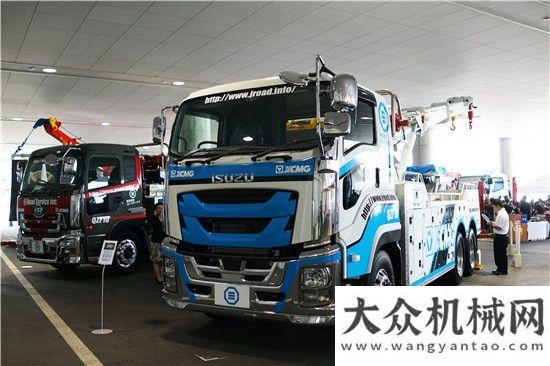 備交付溫嶺徐工清障車靠品質(zhì)進(jìn)入日本高端市場(chǎng)中聯(lián)重