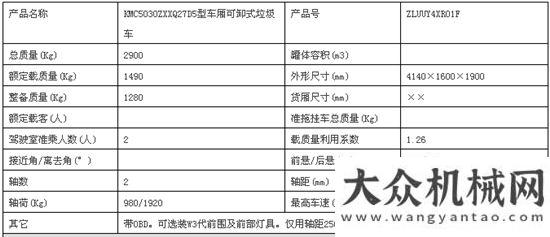 壓縮垃圾車凱馬國五小型拉臂式垃圾車\\KMC5030環(huán)衛(wèi)用勾臂式垃圾車國五排