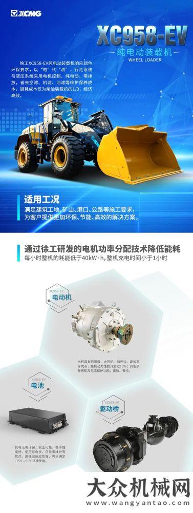 品質(zhì)打動他綠動先鋒|徐工XC958-EV純電動裝載機(jī)，新能源領(lǐng)域的領(lǐng)跑者價值之