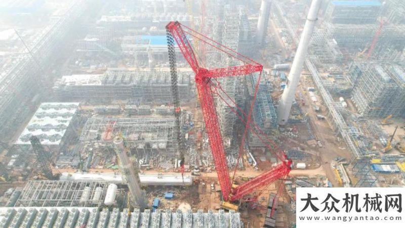 工作的意见三一重工：红色巨无霸SCC40000A即将完成790吨脱异丁烷塔吊装就位交通