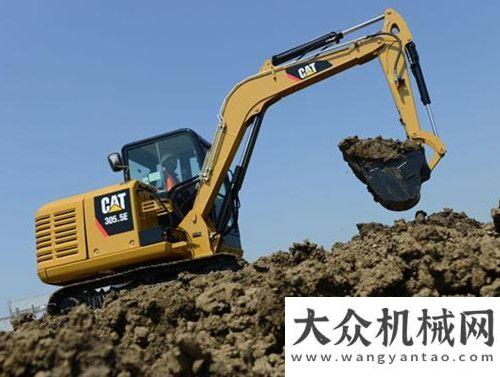 并閃電交付全新Cat305.5E微型液壓挖掘機(jī)來了高耐磨