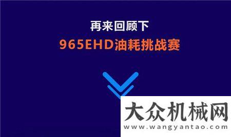 節(jié)油挑戰(zhàn)賽 | 柳工965EHD超千小時(shí)最低油耗公布！