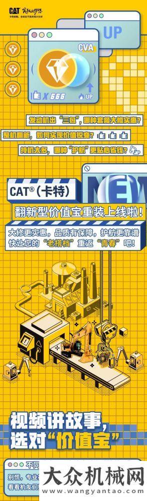 好故事，炫豪禮！CAT?（卡特）翻新型價(jià)值寶重裝上線啦！