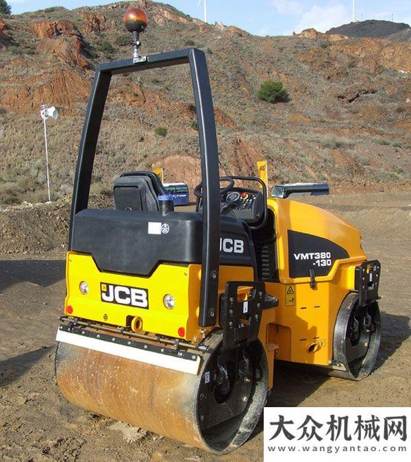 鋼輪壓路機(jī)JCB展出兩款緊湊型壓路機(jī)沃爾沃