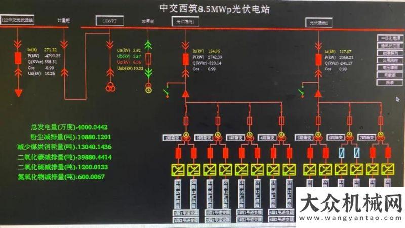 備震撼來(lái)襲熱烈祝賀！中交西筑公司光伏發(fā)電量突破4000萬(wàn)度實(shí)現(xiàn)精