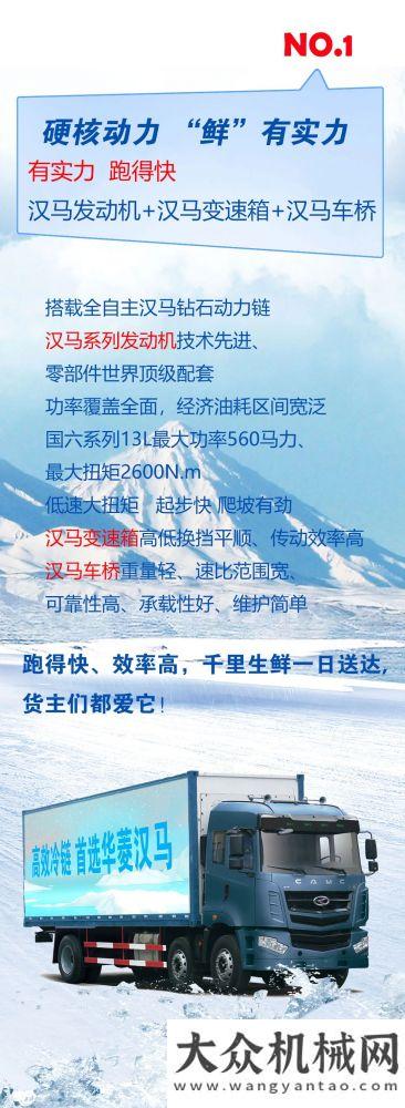 過(guò)個(gè)新“鮮”年 華菱漢馬冷鏈悍將助你高效搶“鮮”