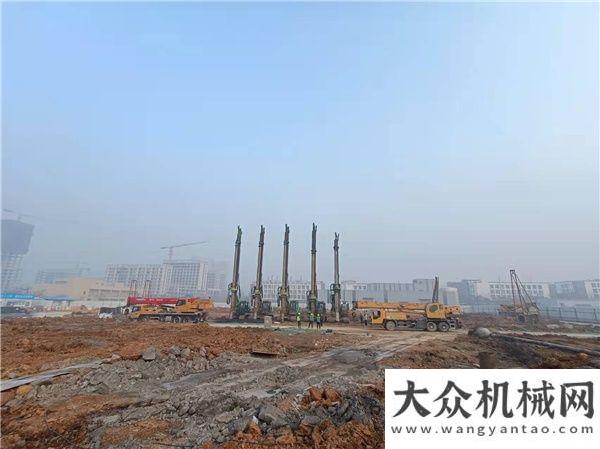恩全新一代泰恒基础五台小旋挖快速助力镇江城市虎年第