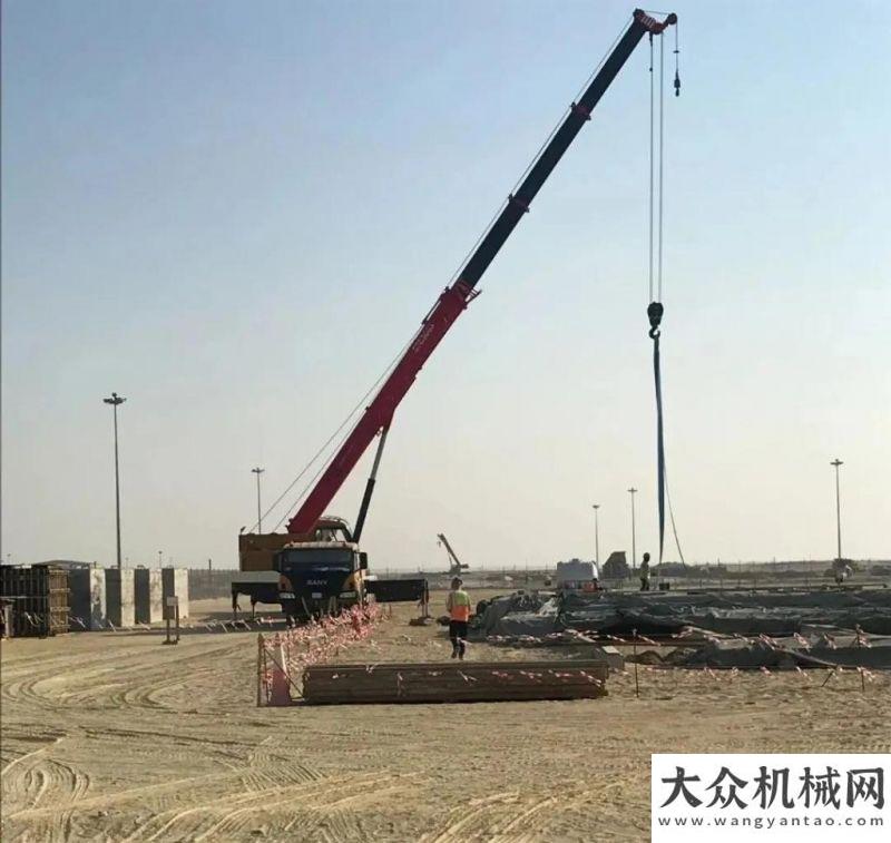 流式順流式沙漠神話！三一鐵臂參建“全球最大”超級船廠中交西