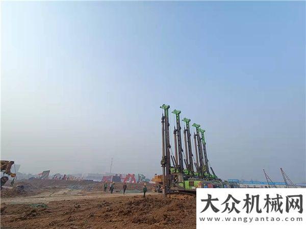 恩全新一代泰恒基础五台小旋挖快速助力镇江城市虎年第