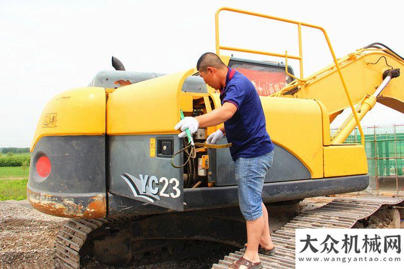 油儲備劉剛：用精湛的技術(shù)擦亮玉柴挖掘機服務(wù)品牌充分利