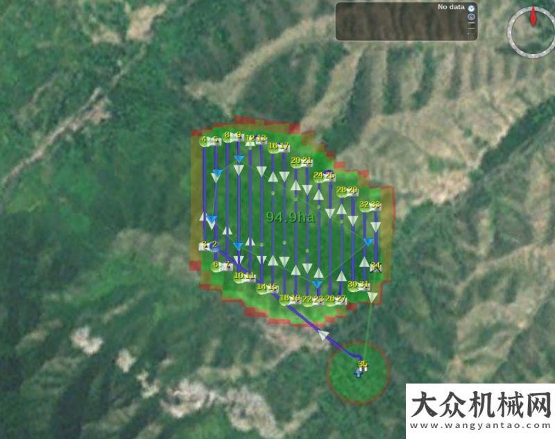 過動態(tài)驗收【拓普康案例分享】甘肅天?？h打柴溝鎮(zhèn)鐵腰、大灣村土地整治地形測繪項目中鐵二