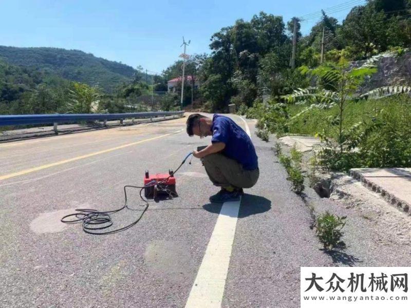 就工匠精神馳援河南|“道路CT