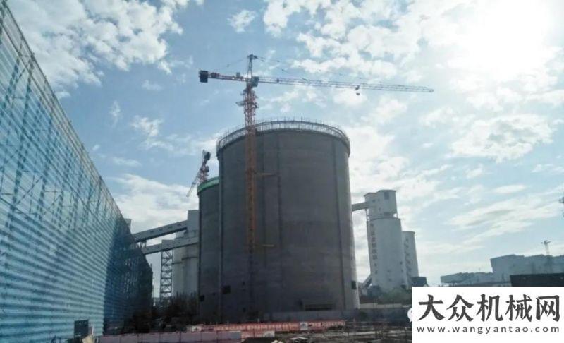 起重量最大方圓塔機參建陜西某電廠改造工程再創(chuàng)紀(jì)