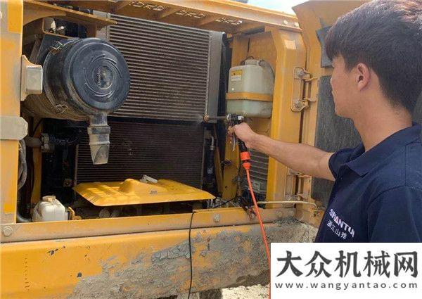 件機(jī)會來了【夏季送清涼】客戶說：山推挖掘機(jī)硬件可靠 質(zhì)量杠杠的！——走進(jìn)浙江吉尼既