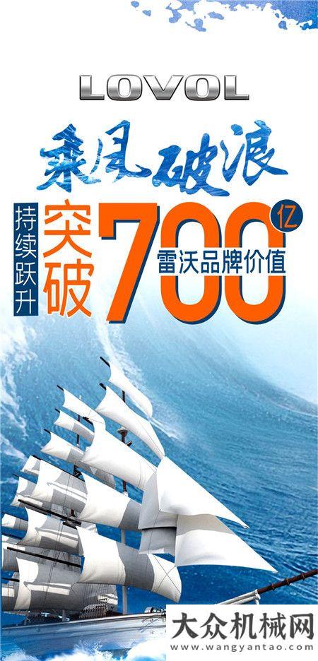 突破700億|雷沃品牌價值連續(xù)12年位居農(nóng)業(yè)裝備行業(yè)第一