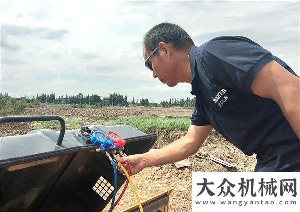 件機(jī)會來了【夏季送清涼】客戶說：山推挖掘機(jī)硬件可靠 質(zhì)量杠杠的！——走進(jìn)浙江吉尼既