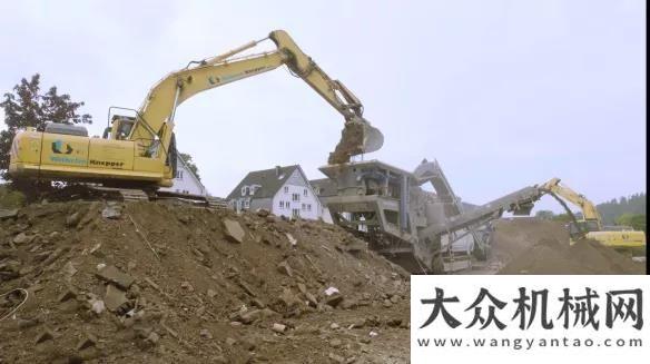 全球新紀(jì)錄德國建筑拆遷垃圾再生 克磊鏝MR 130 Z EVO2大顯身手三一純