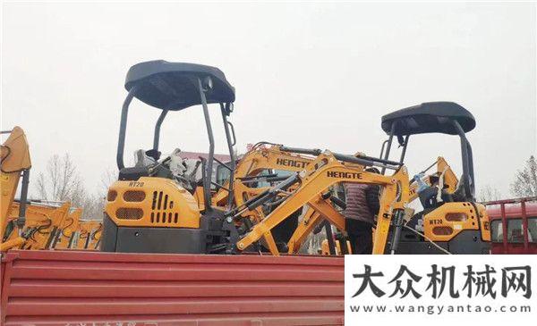 源重工調(diào)研好彩頭！恒特挖掘機發(fā)車進行中！河南