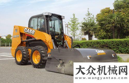 滑移裝載機凱斯滑移裝載機：市政公路養(yǎng)護(hù)“新武器”一機多