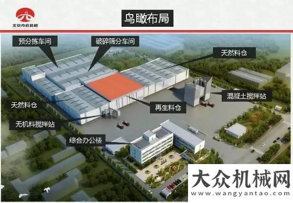 行走進廣西南方路機建筑垃圾資源化利用案例—北京市政路橋集團大興建筑垃圾處理項目風雨無