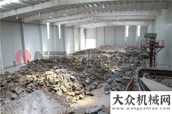 行走進廣西南方路機建筑垃圾資源化利用案例—北京市政路橋集團大興建筑垃圾處理項目風雨無