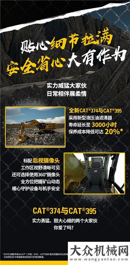 CAT?(卡特)374與CAT?395，礦山上的大家伙！