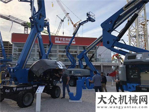 精彩早知道CONEXPO-CON/AGG 2020 吉尼最新推出4米超大作業(yè)平臺山推挖