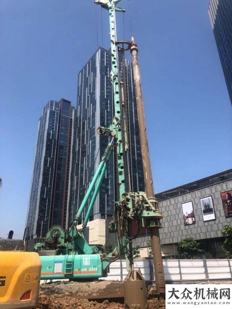 裝載新體驗金泰旋挖助力粵港澳大灣區(qū)“城市之心”新一輪商砼專