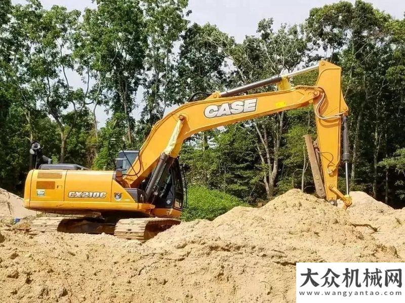 改擴建項目三喜臨門丨是時候“迎娶”凱斯CX210C啦！北京小