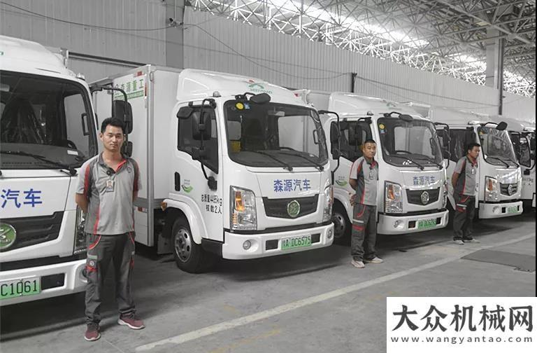 東臨工調(diào)研森源汽車首批純電動物流車交付順豐速運(yùn)使用 雙方共譜綠色城市物流配送新篇章僑