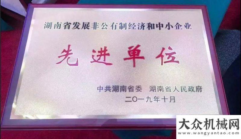 新中小企業(yè)一天拿下兩個(gè)全先進(jìn)！三一爭(zhēng)做民營(yíng)經(jīng)濟(jì)領(lǐng)頭羊海山機(jī)