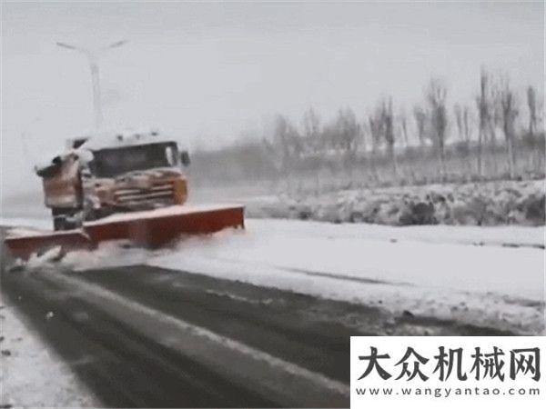 訓(xùn)只等你來破冰除雪，濰柴沖在第一線！鼎力冬